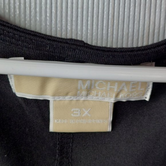 Michael Kors Black Sleeveless Dress Women's Size 3X - Picture 4 of 6